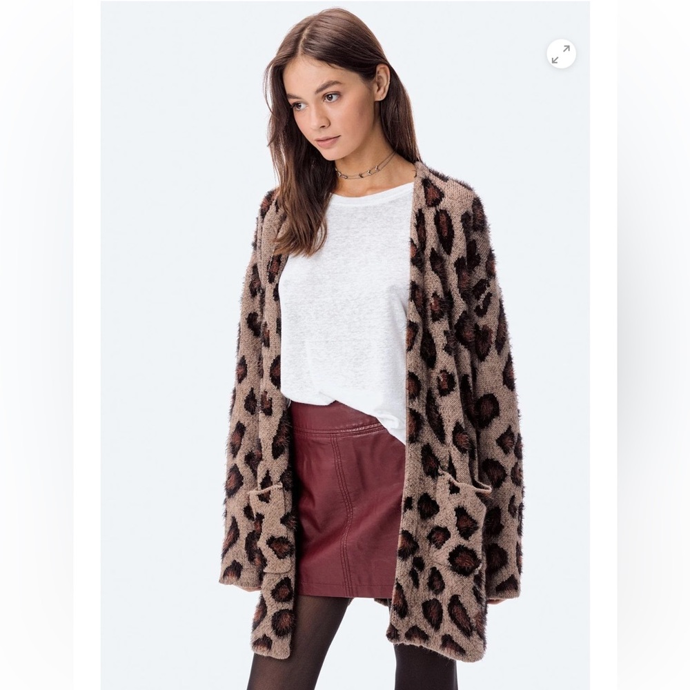 Lovestitch Lux Leopard Cardigan